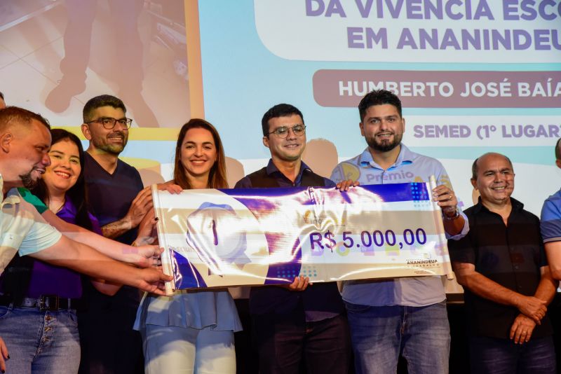 Entrega do Segundo Prêmio Inovação para Servidores Destaque local Teatro Municipal de Ananindeua