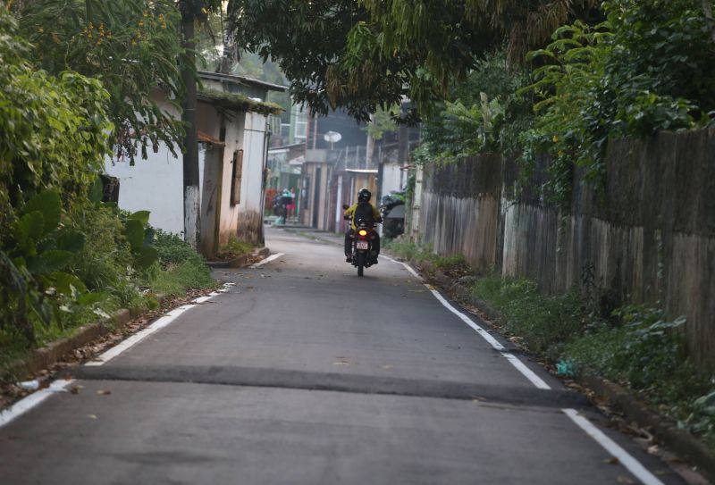 Inauguração asfáltica da rua Nova Esperança no bairro do Coqueiro