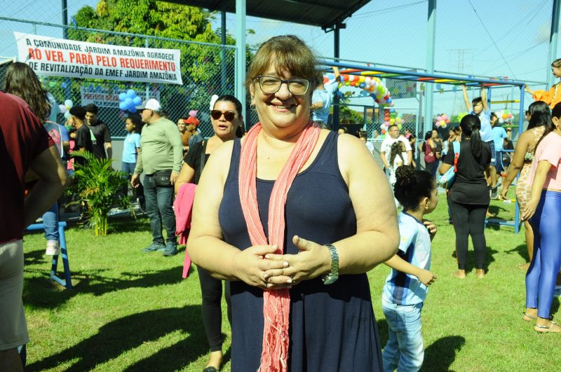 Inauguração da EMEF Jardim Amazônia no bairro Águas Brancas