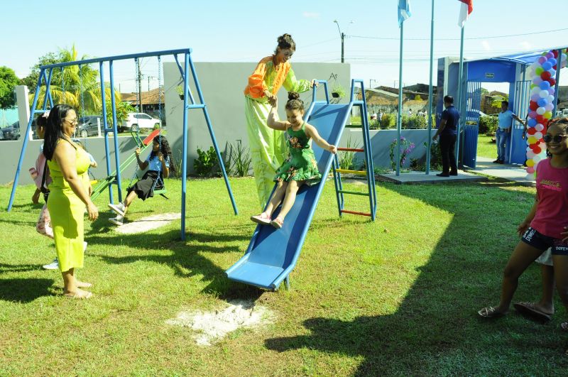 Inauguração da EMEF Jardim Amazônia no bairro Águas Brancas