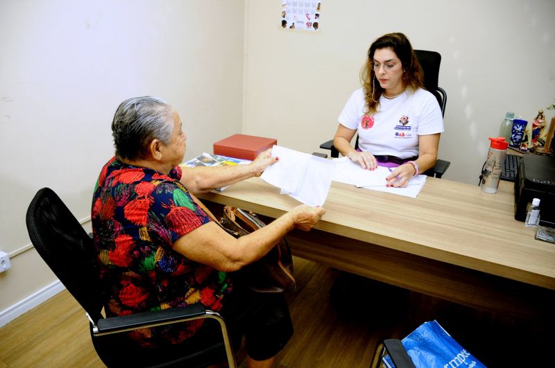 Ação Social na Secretaria da SEMMU