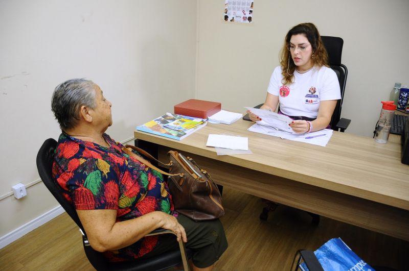 Ação Social na Secretaria da SEMMU