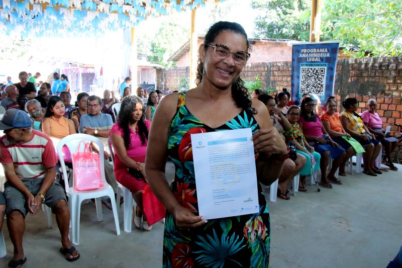 Entrega de Títulos de Propriedade na Comunidade Riacho Belo no bairro Águas Brancas