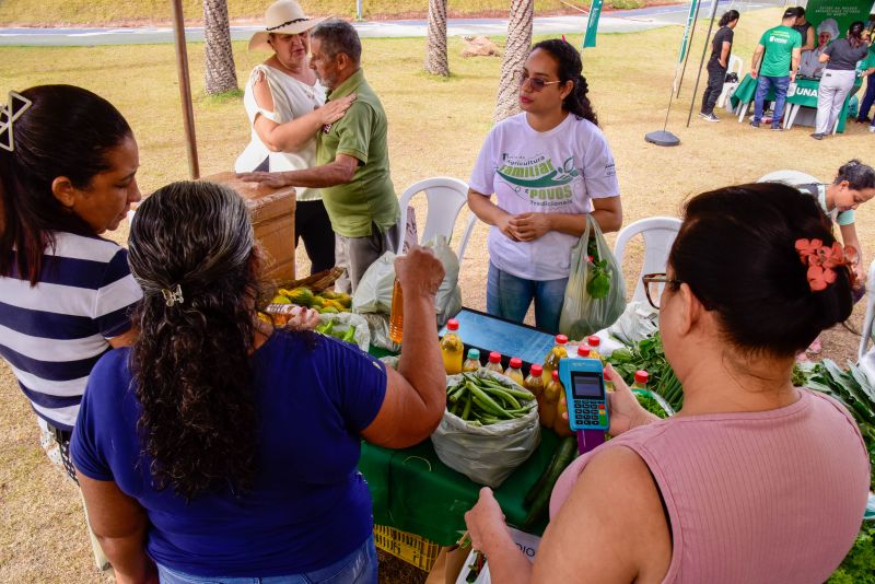 Feira da Agricultura Familiar e dos Povos Tradicionais no Parque Vila Maguary