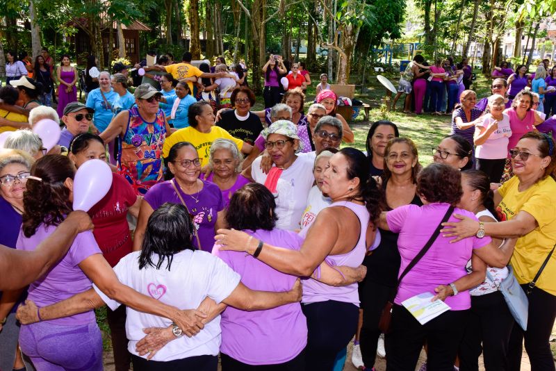 Programação Agosto Lilás no parque Seringal