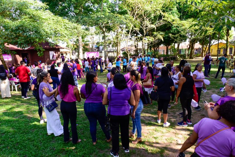 Programação Agosto Lilás no parque Seringal