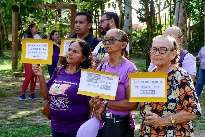 Programação Agosto Lilás no parque Seringal