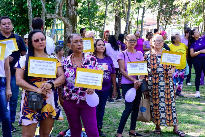 Programação Agosto Lilás no parque Seringal