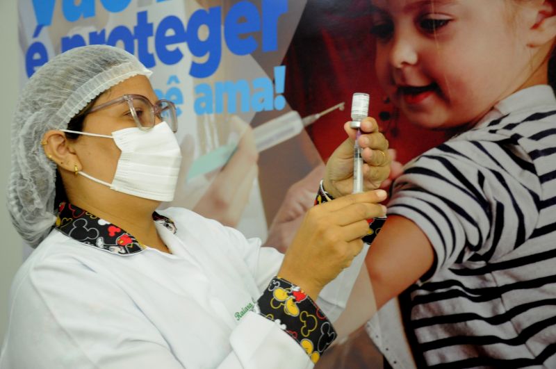 Primeiro dia da campanha de vacinação contra a Influenza em Ananindeua