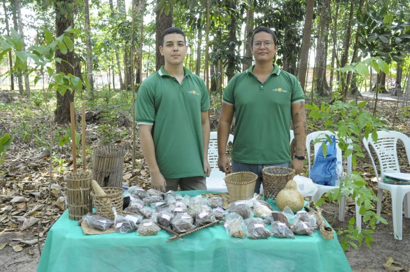 Atividades alusivas ao dia da árvore no Bosque Marajoara no conjunto Júlia Seffer