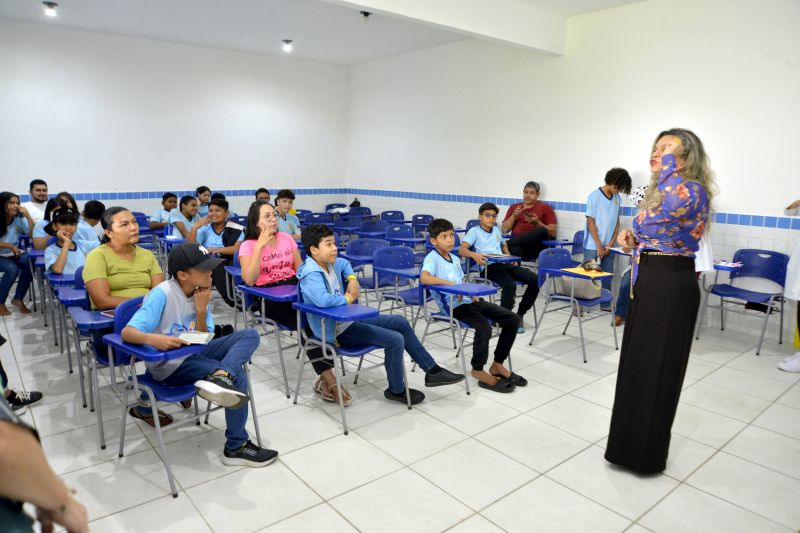 Programa Saúde na Escola com vacinação na EMEF João Paulo II na Cidade Nova VI