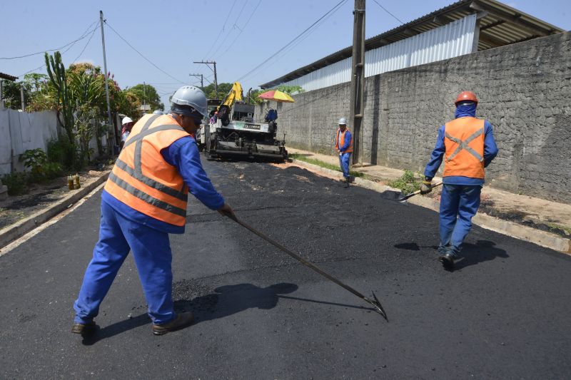 Imagens das obras e asfaltamento da estrada do Ariri no 40 Horas