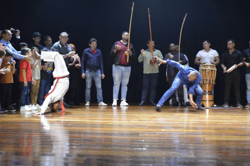 Projeto Recriart Capoeira VII Ginga Ananindeua com Mestre Chocolate