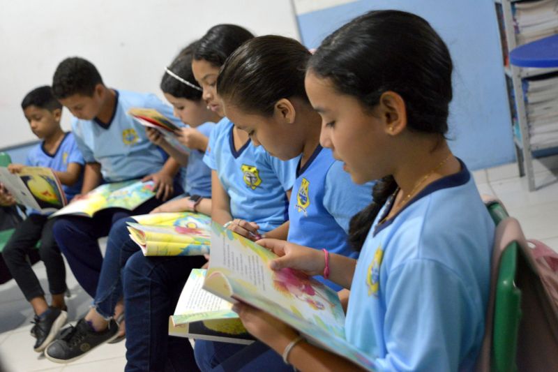 2º Giro de Tertúlia na Escola Manoel Lobato Maués no bairro Levilândia