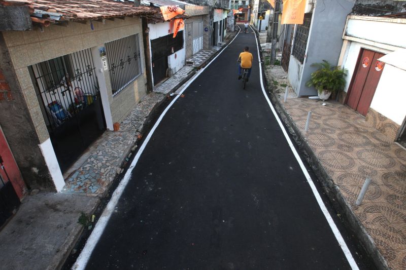 Inauguração asfáltica das passagem Pinheiro e São Roque no bairro Cidade Nova V