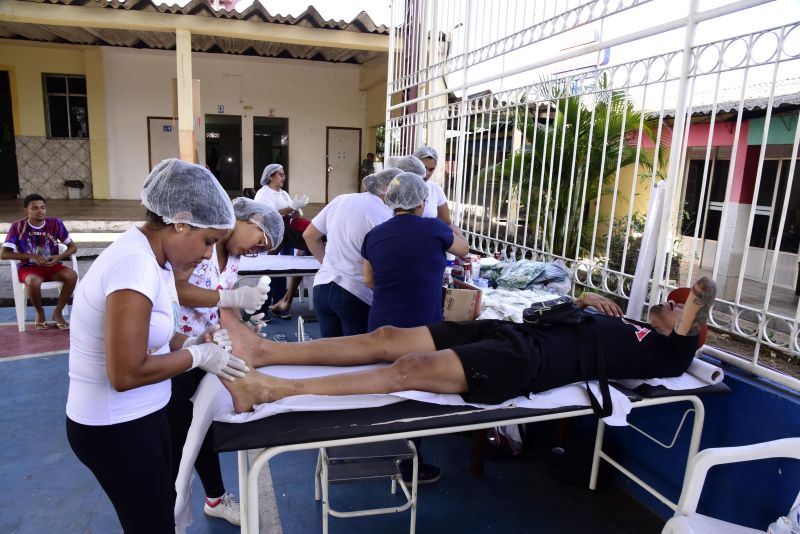 Acolhidas dos romeiros do Círio de Nazaré no Colégio Salesiano Nossa Senhora do Carmo na Br