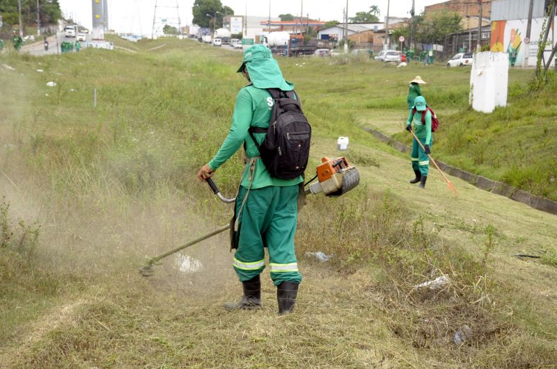 Mutirão da limpeza com novos Colaboradores