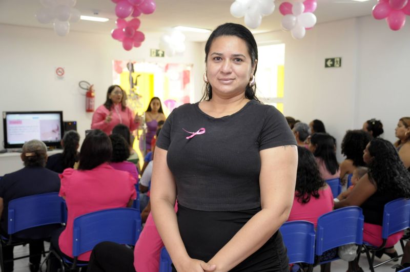 Outubro Rosa com manhã especial dedicada ao autocuidado, prevenção e saúde da mulher na Casa da Mulher Brasileira