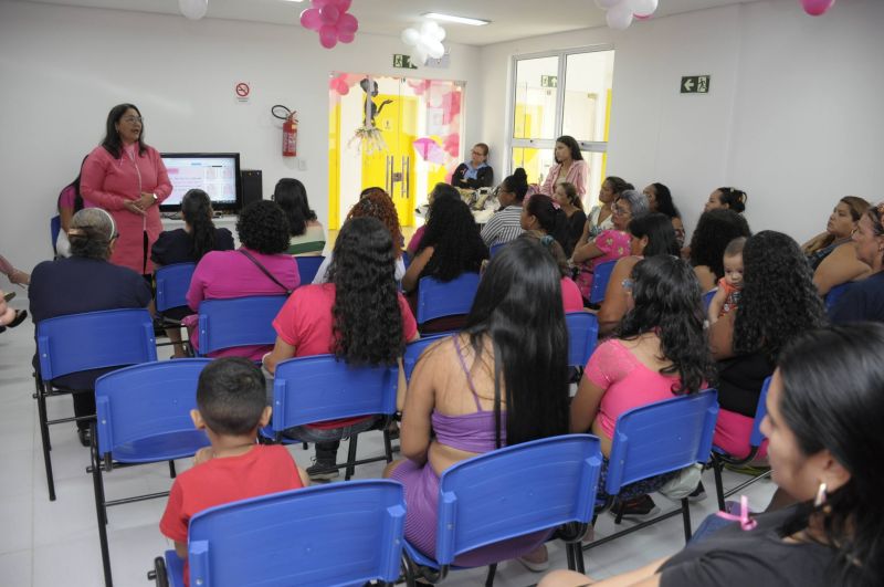 Outubro Rosa com manhã especial dedicada ao autocuidado, prevenção e saúde da mulher na Casa da Mulher Brasileira