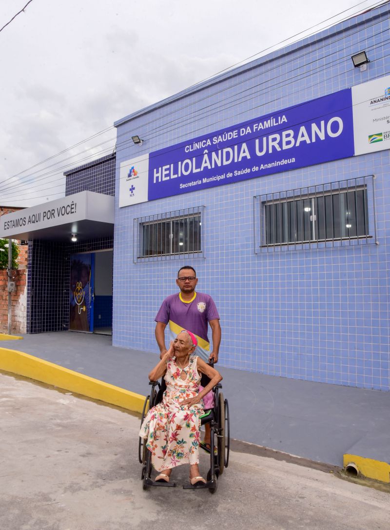 UBS Clinica Saúde da Família Heliolândia Urbano no Distrito Industrial