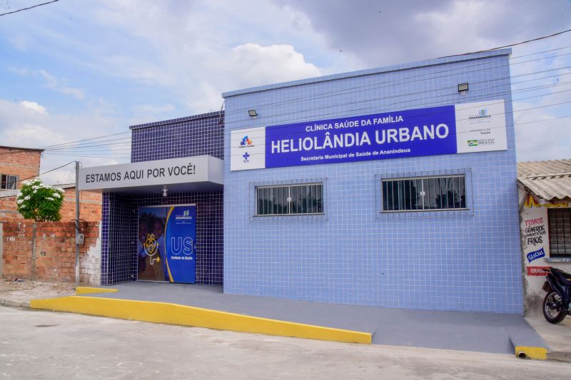 UBS Clinica Saúde da Família Heliolândia Urbano no Distrito Industrial