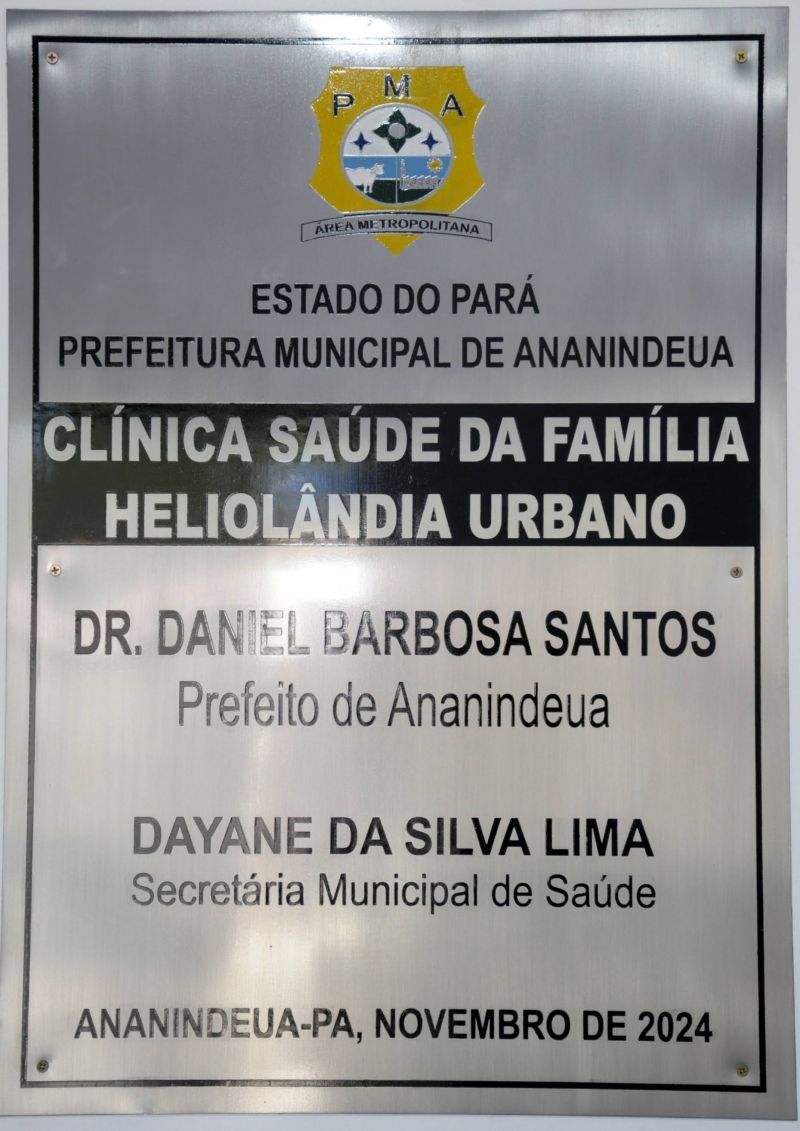 UBS Clinica Saúde da Família Heliolândia Urbano no Distrito Industrial