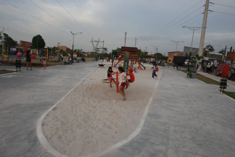 Inauguração da Praça Maria Do Socorro de Souza na av Tumucumaque no Curuçambá