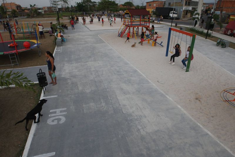 Inauguração da Praça Maria Do Socorro de Souza na av Tumucumaque no Curuçambá