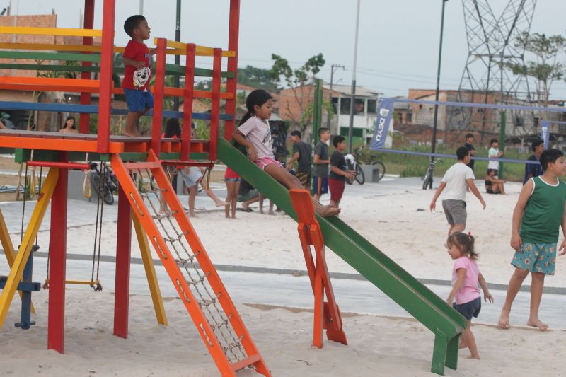 Inauguração da Praça Maria Do Socorro de Souza na av Tumucumaque no Curuçambá