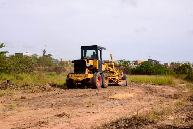 Limpeza na área do Estadio Municipal De Ananindeua