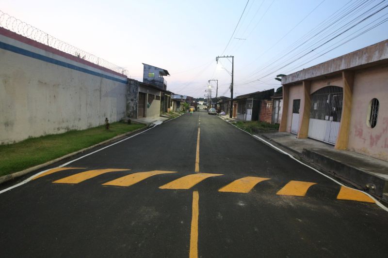 Inauguração de ruas pavimentadas no conjunto Paar, rua Xingu e tv Salinópolis