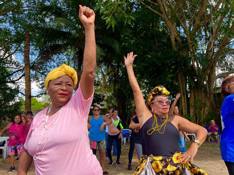 Alusão ao dia da consciência negra no Cras Daniel Reis