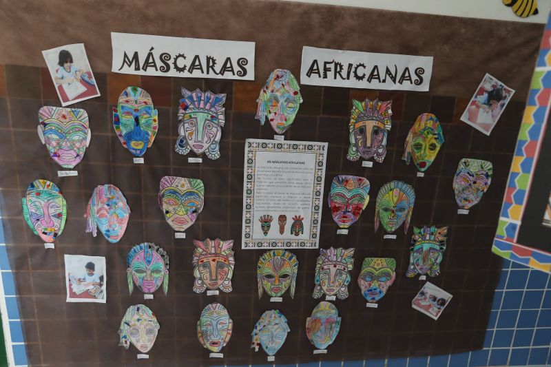 Escola Paulo Fernandes, amostra cultural cores da nossa história - Afro Brasileira