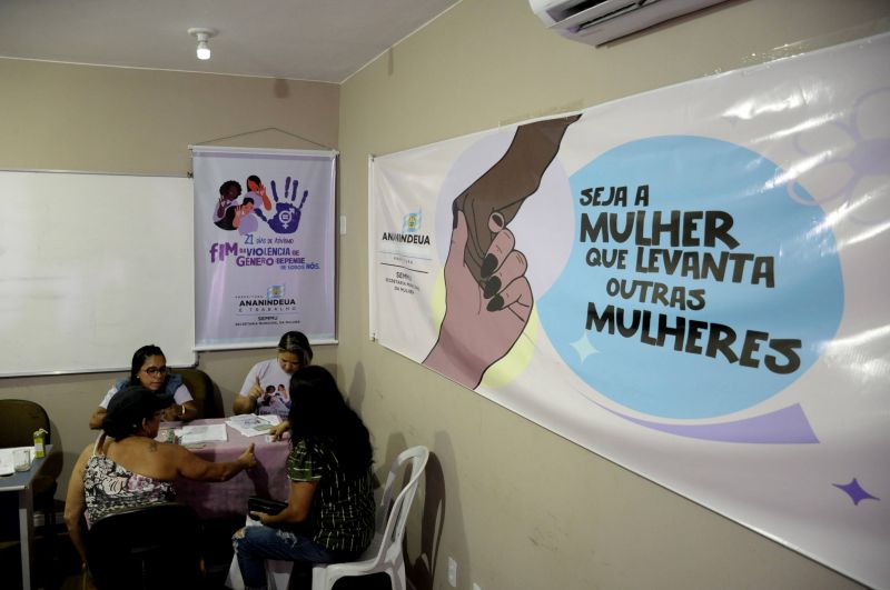 Ação Mulher na Secretaria da Mulher