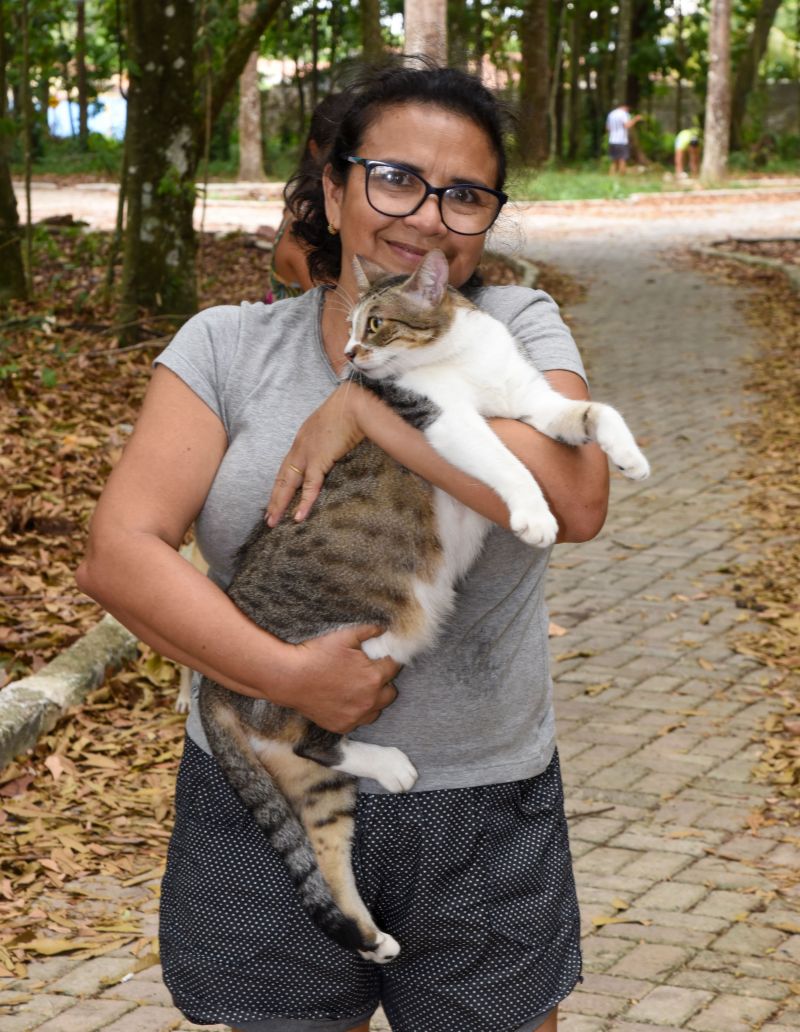 Vacinação de Pets, cães e gatos no Bosque Uirapuru no conjunto Julia Seffer