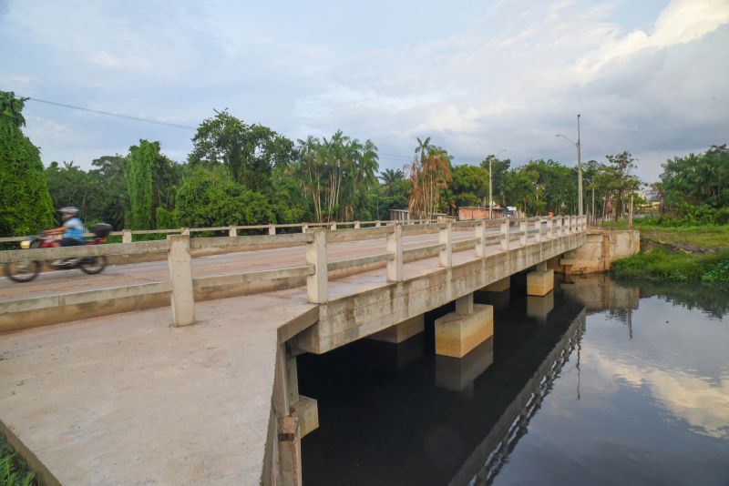 Imagens da nova estrada do Ariri no bairro do 40 horas