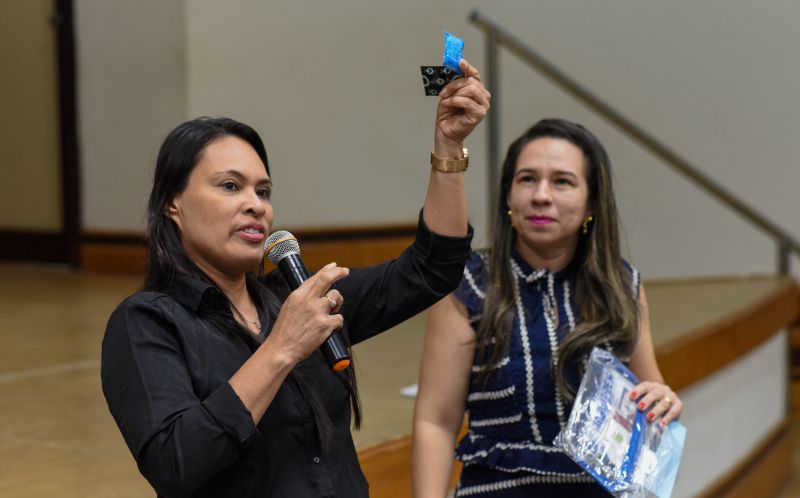 Evento saúde e bem-estar do adolescente no Auditório da Unama Br