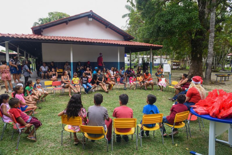 Ação Cras Curuçambá na Ilha João Pilatos