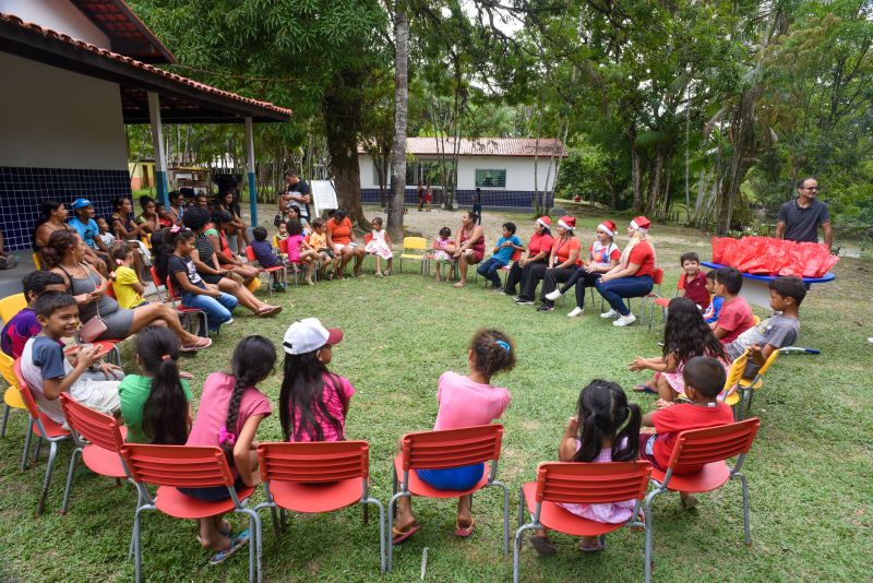 Ação Cras Curuçambá na Ilha João Pilatos