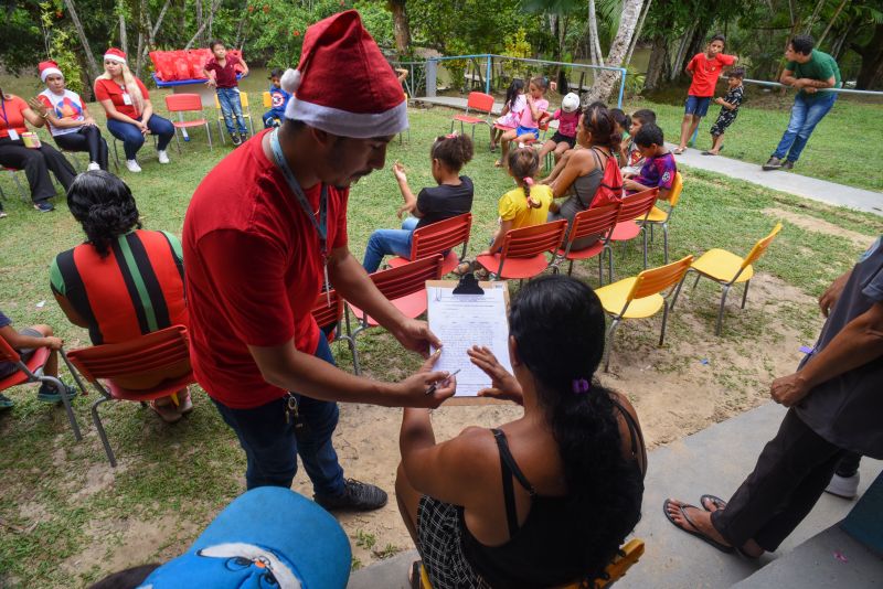 Ação Cras Curuçambá na Ilha João Pilatos