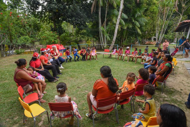 Ação Cras Curuçambá na Ilha João Pilatos