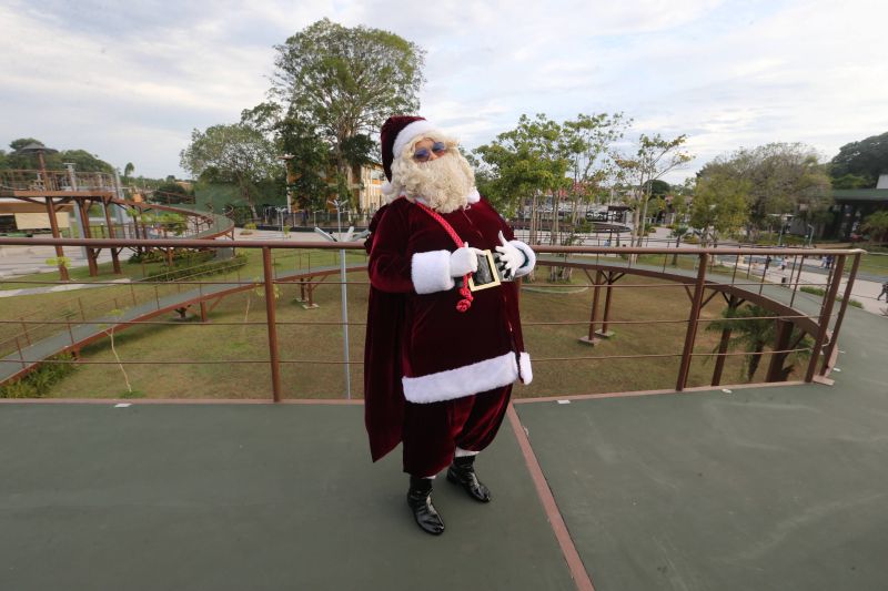 Papai Noel no Parque Cultural Vila Maguary