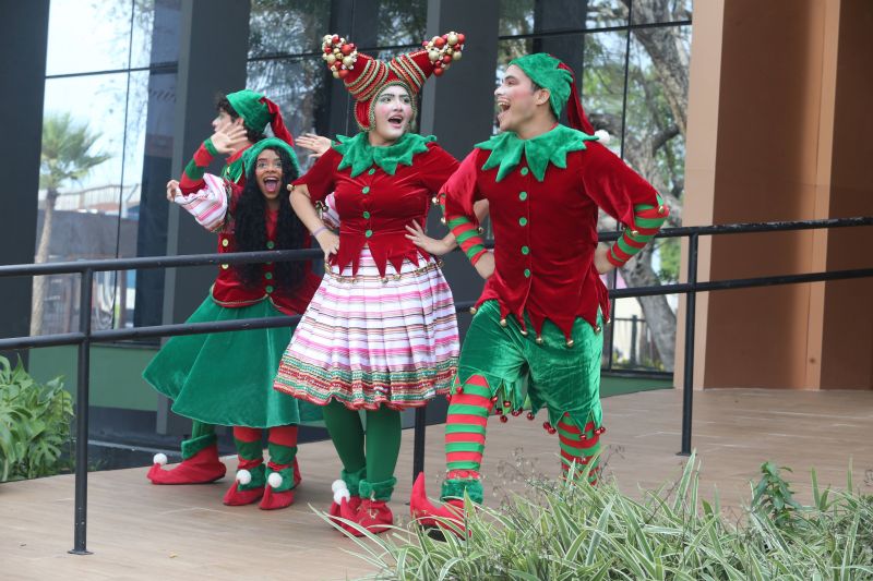 Papai Noel no Parque Cultural Vila Maguary