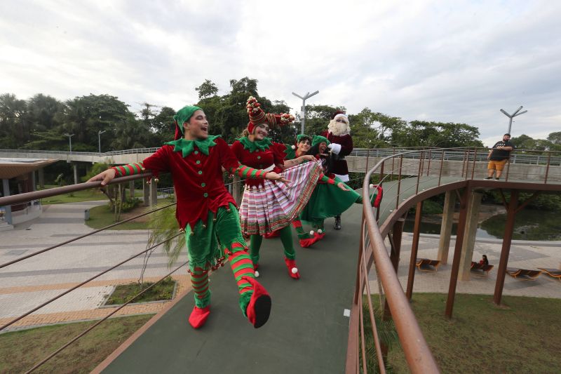 Papai Noel no Parque Cultural Vila Maguary