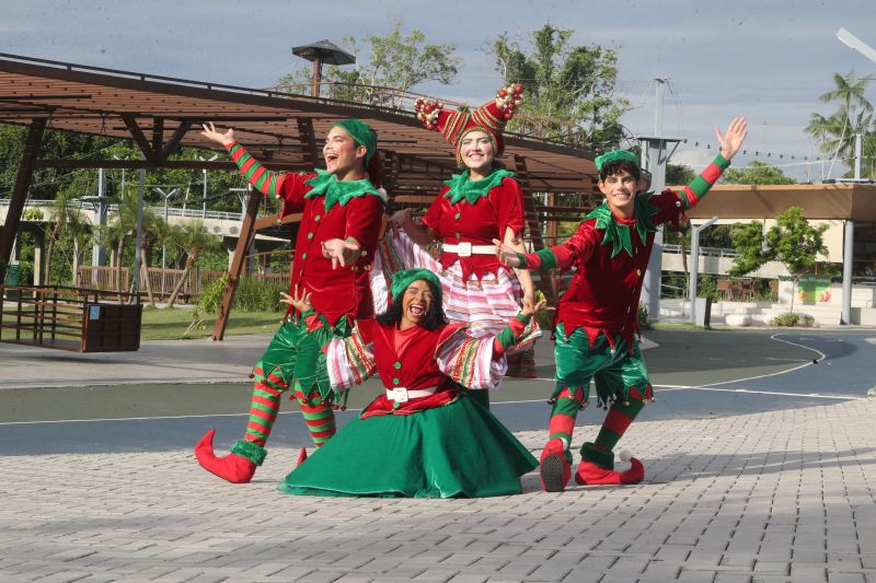 Papai Noel no Parque Cultural Vila Maguary