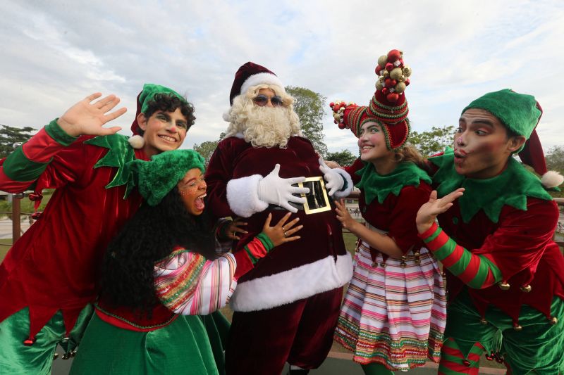 Papai Noel no Parque Cultural Vila Maguary