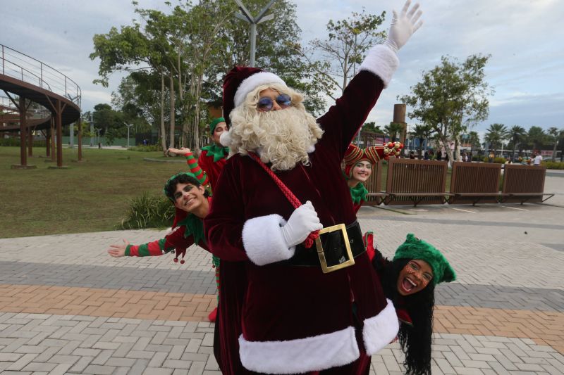 Papai Noel no Parque Cultural Vila Maguary