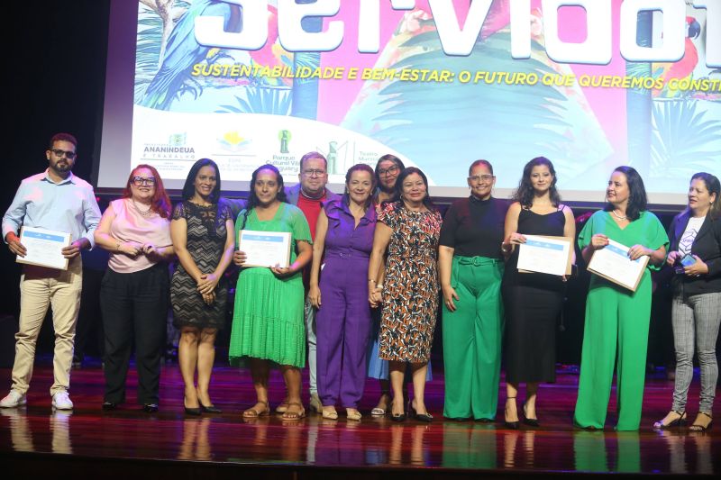 Premiação da galeria do servidor local vila cultural Parque Maguary