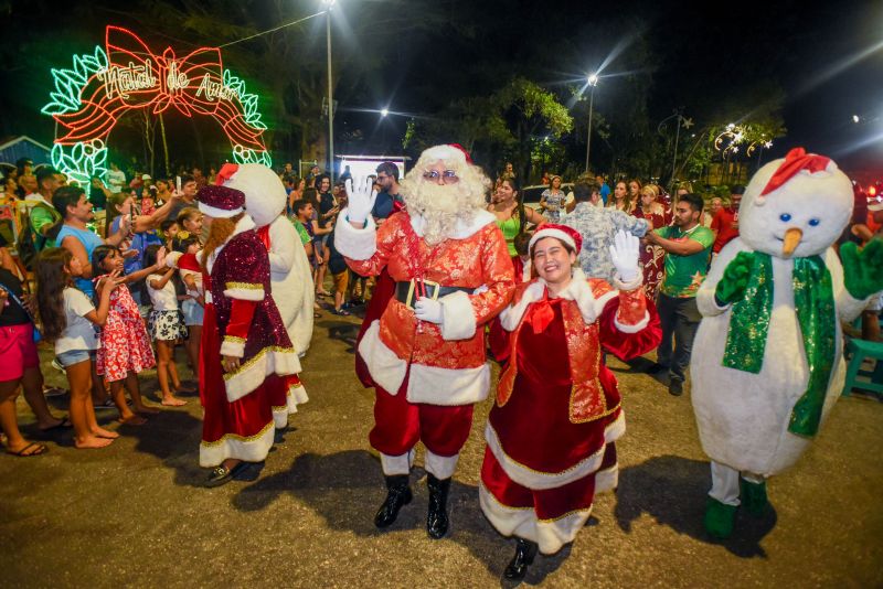 Natal do Amor no Bosque Marajoara no conjunto Júlia Seffer