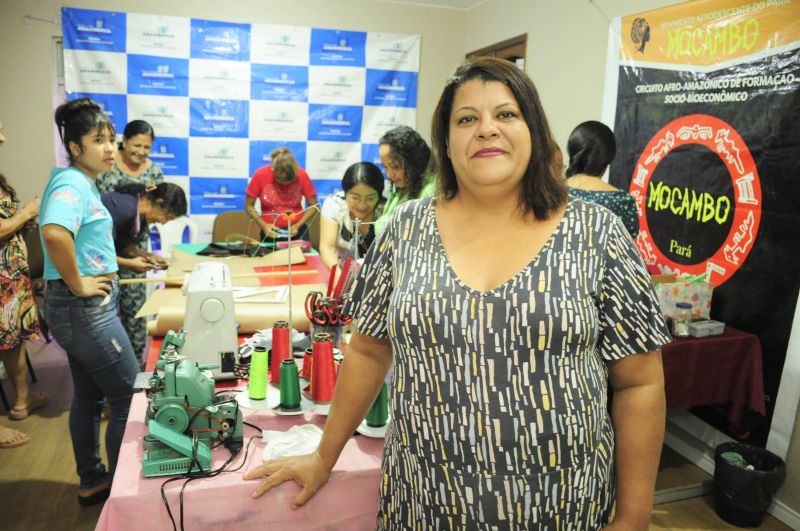 Curso de corte e costura na secretaria da mulher